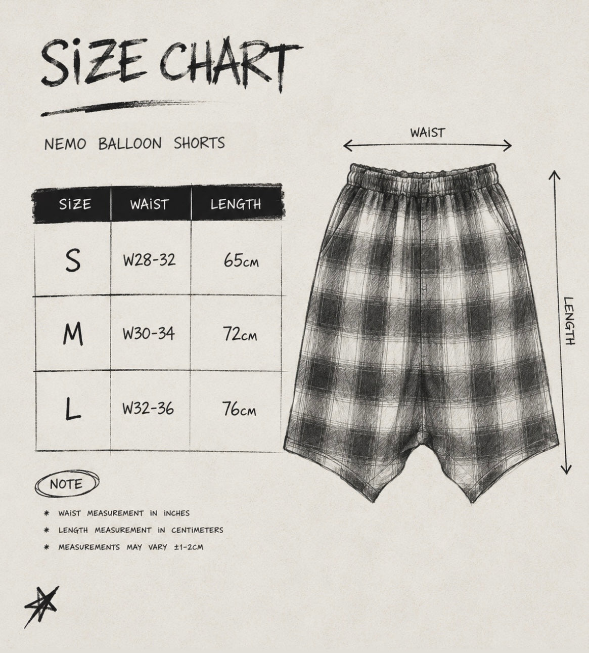Balloon shorts
