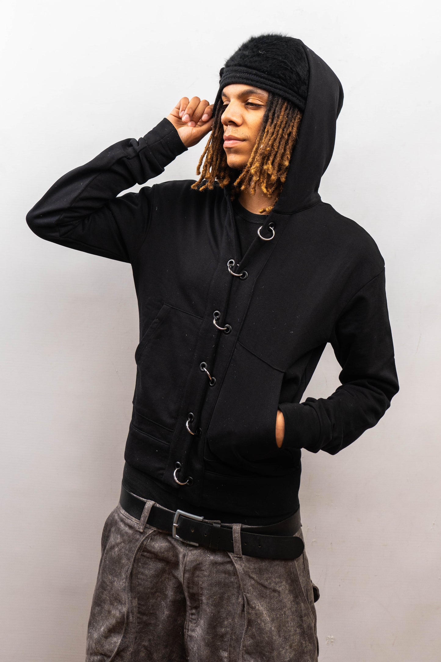 Ring Zip Hoodie