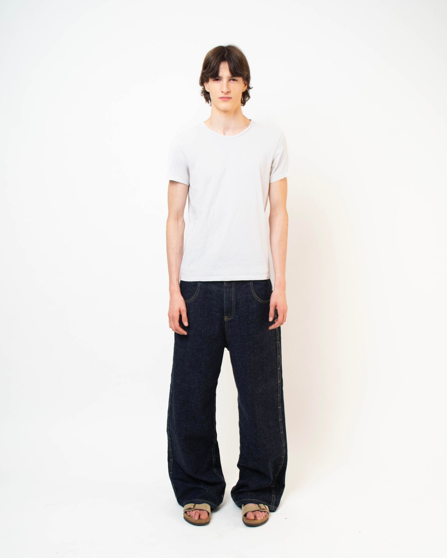 Beltloop denim - summer slub