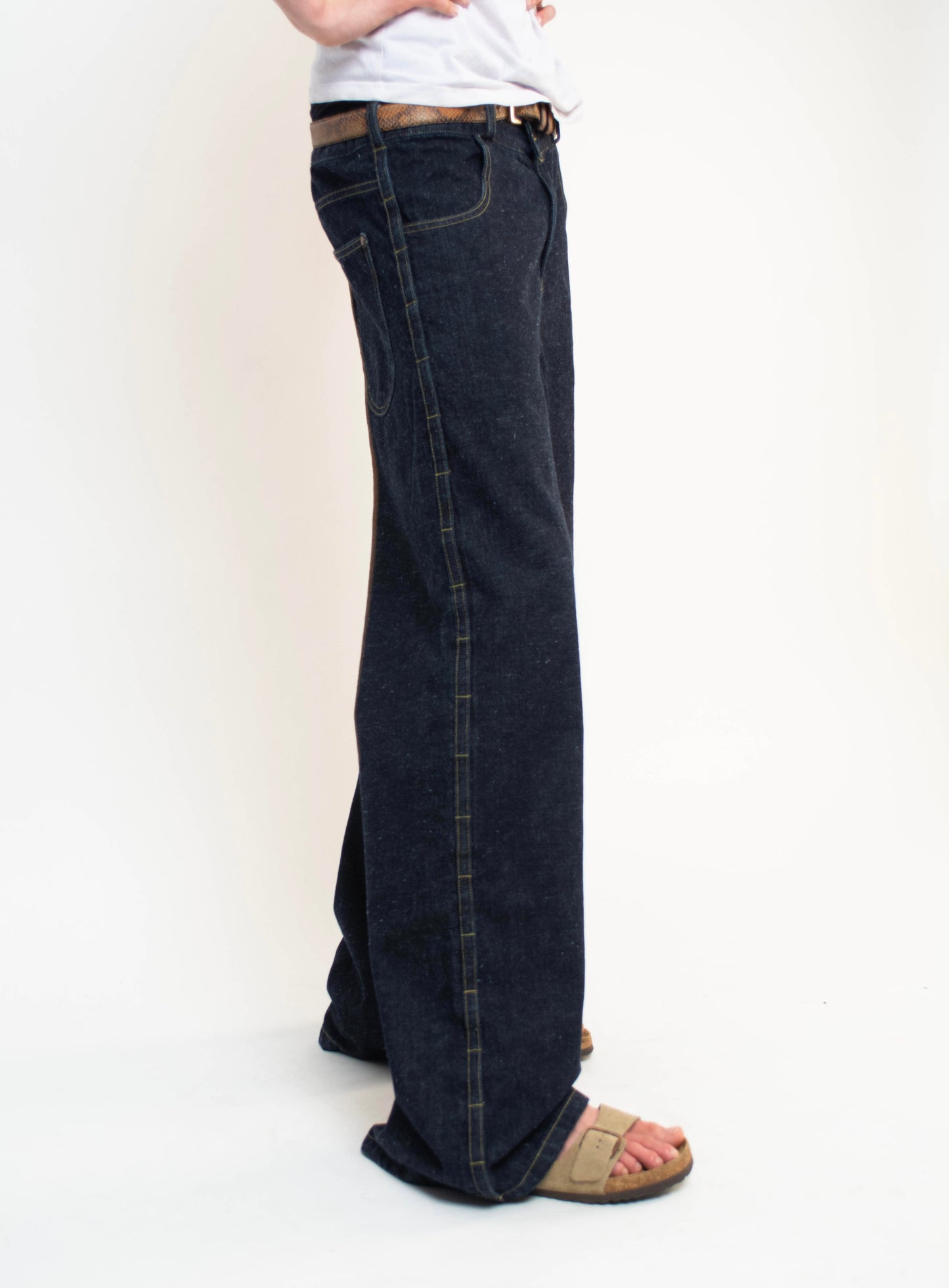 Beltloop denim - summer slub