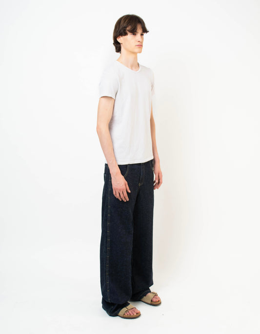 Beltloop denim - summer slub