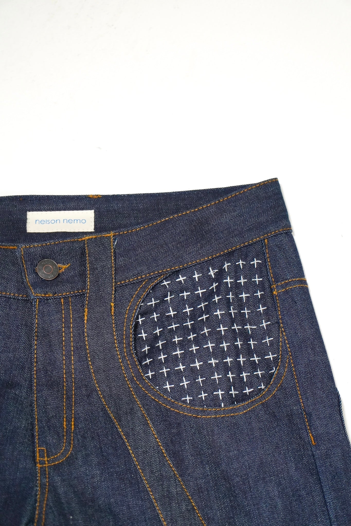 sashiko stitch denim