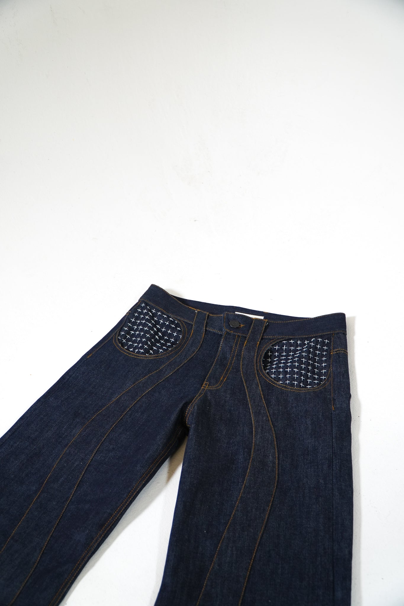 sashiko stitch denim