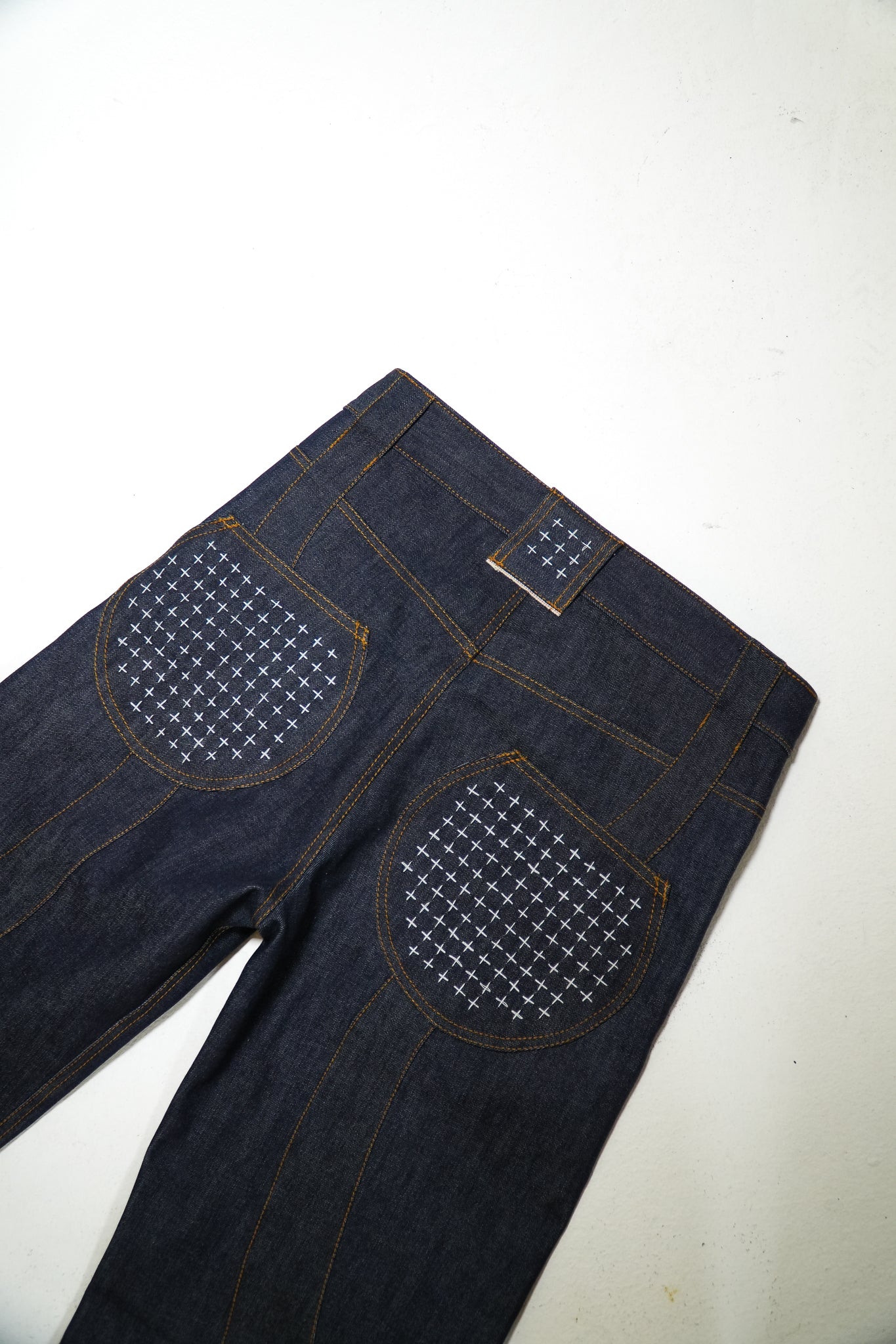 sashiko stitch denim